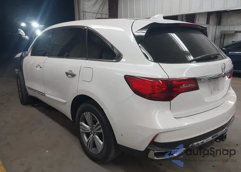 2020 Acura Mdx Standard from USA, damaged, VIN 5J8YD4H30LL041875